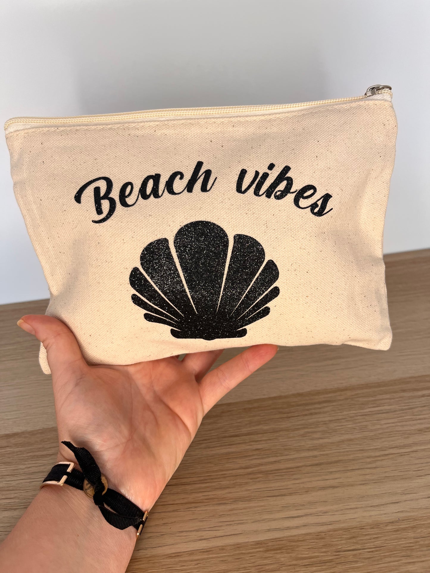 Pochette en coton personnalisée