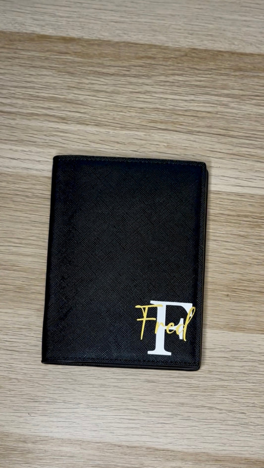 Protège passeport personnalisé