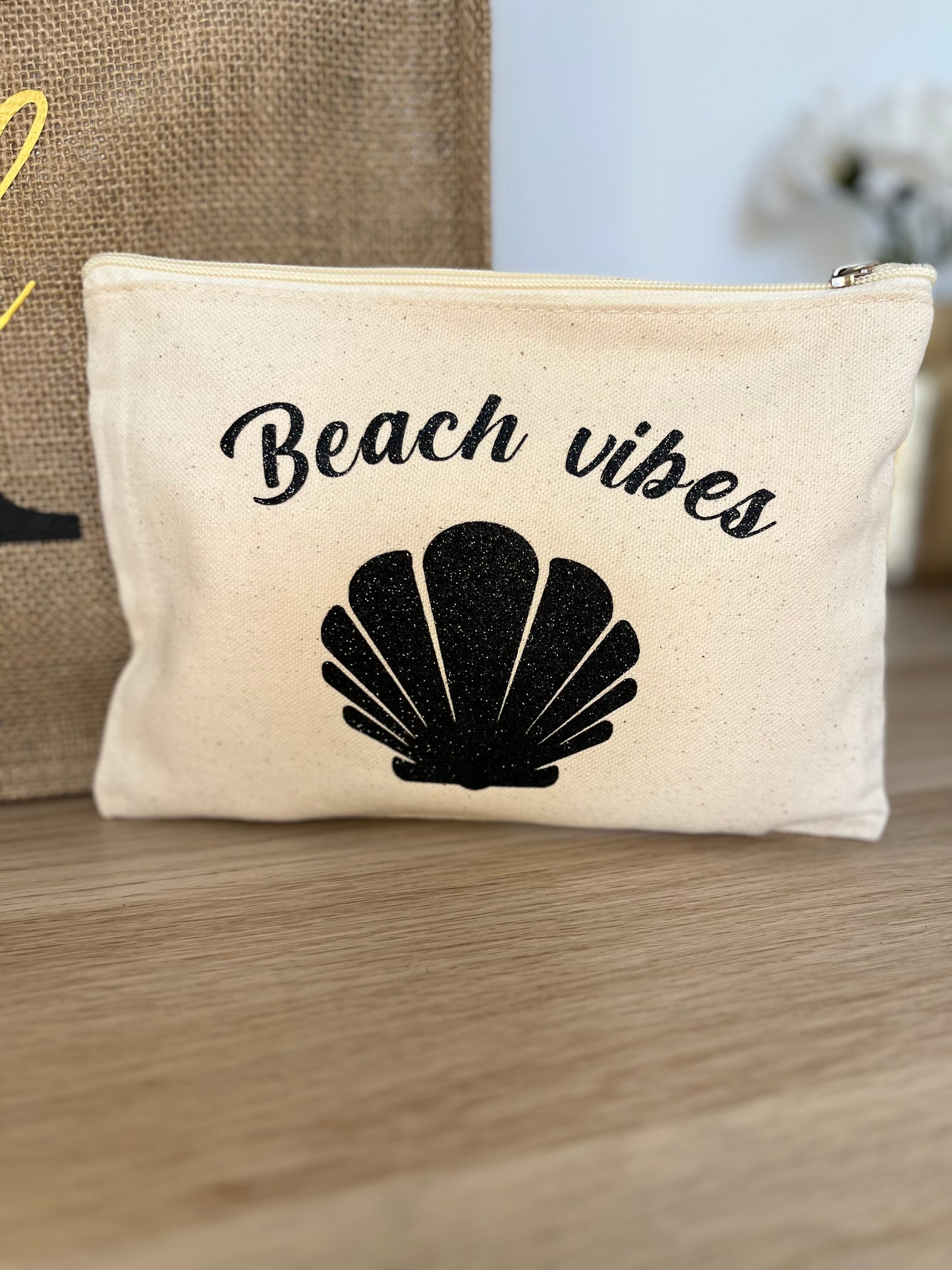 Pochette en coton personnalisée