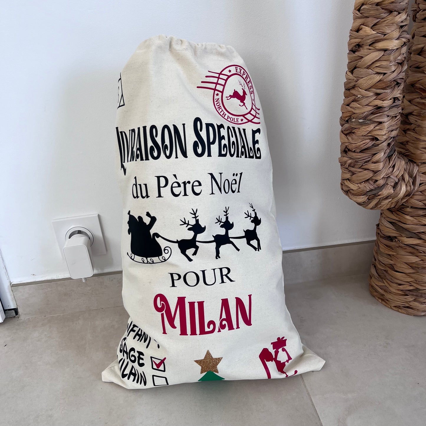 Hotte du Père Noël