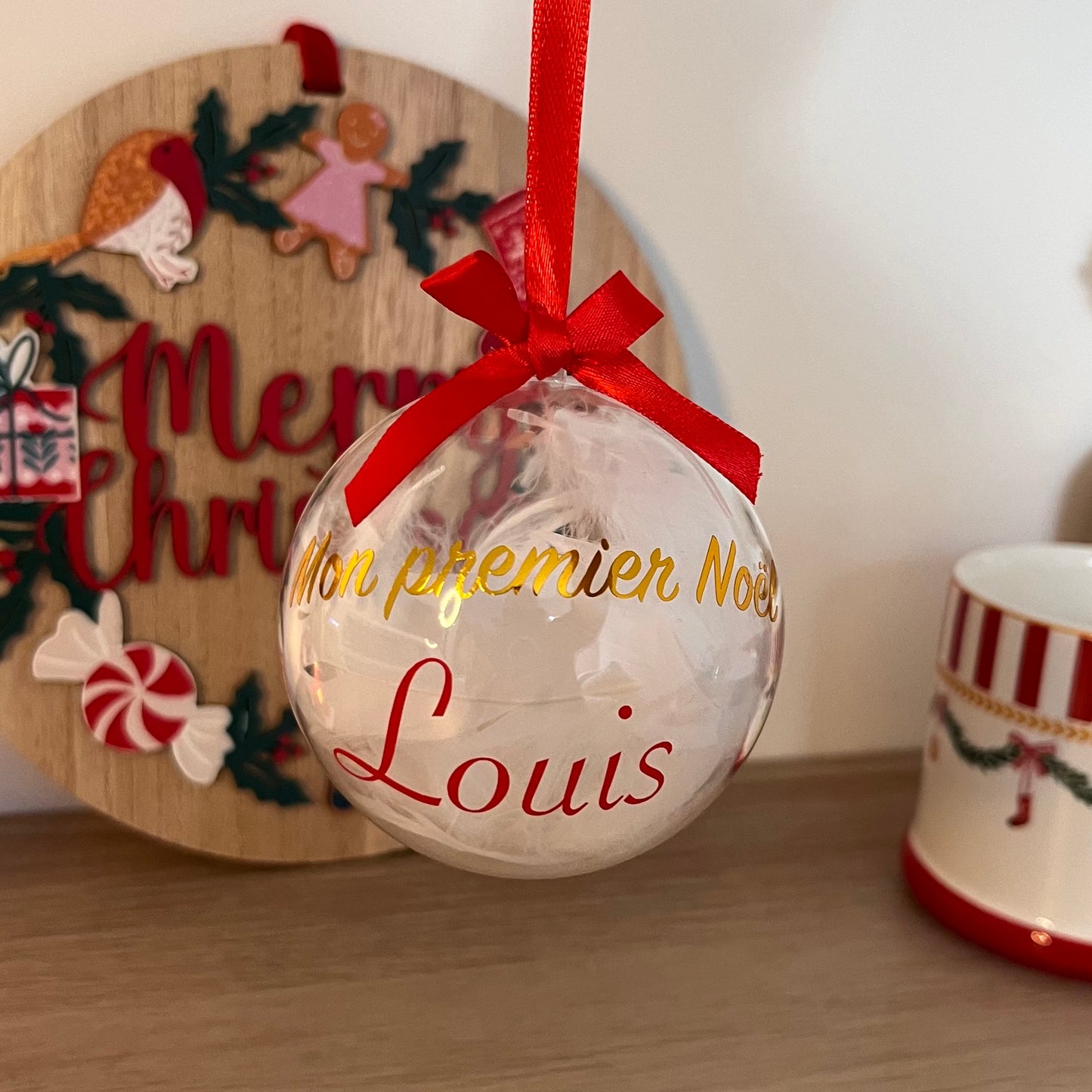 Boule de noël - Mon 1er Noël