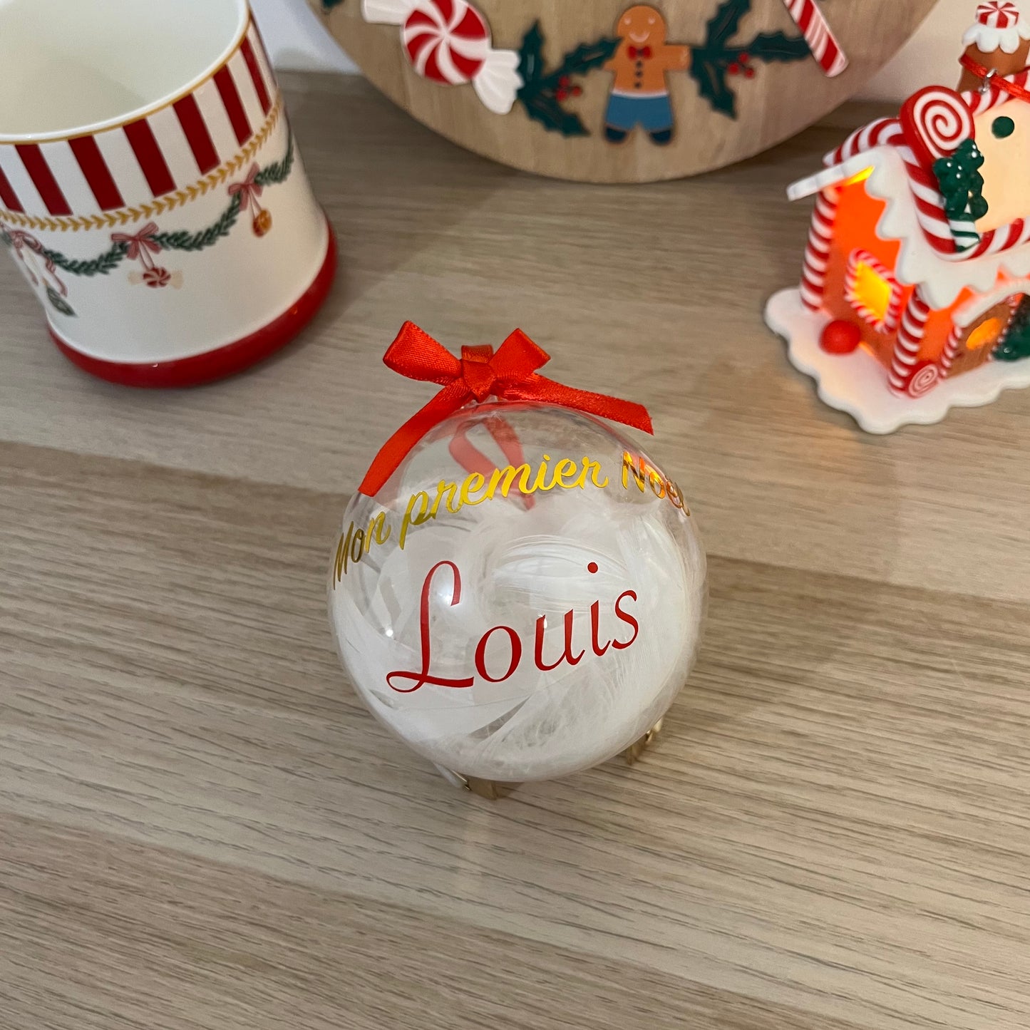Boule de noël - Mon 1er Noël