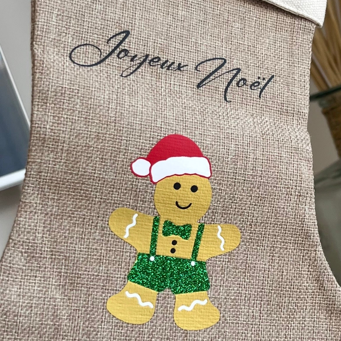 Chaussettes de Noël personnalisée