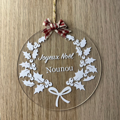 Boule décor de Noël