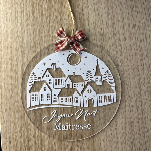 Boule décor de Noël