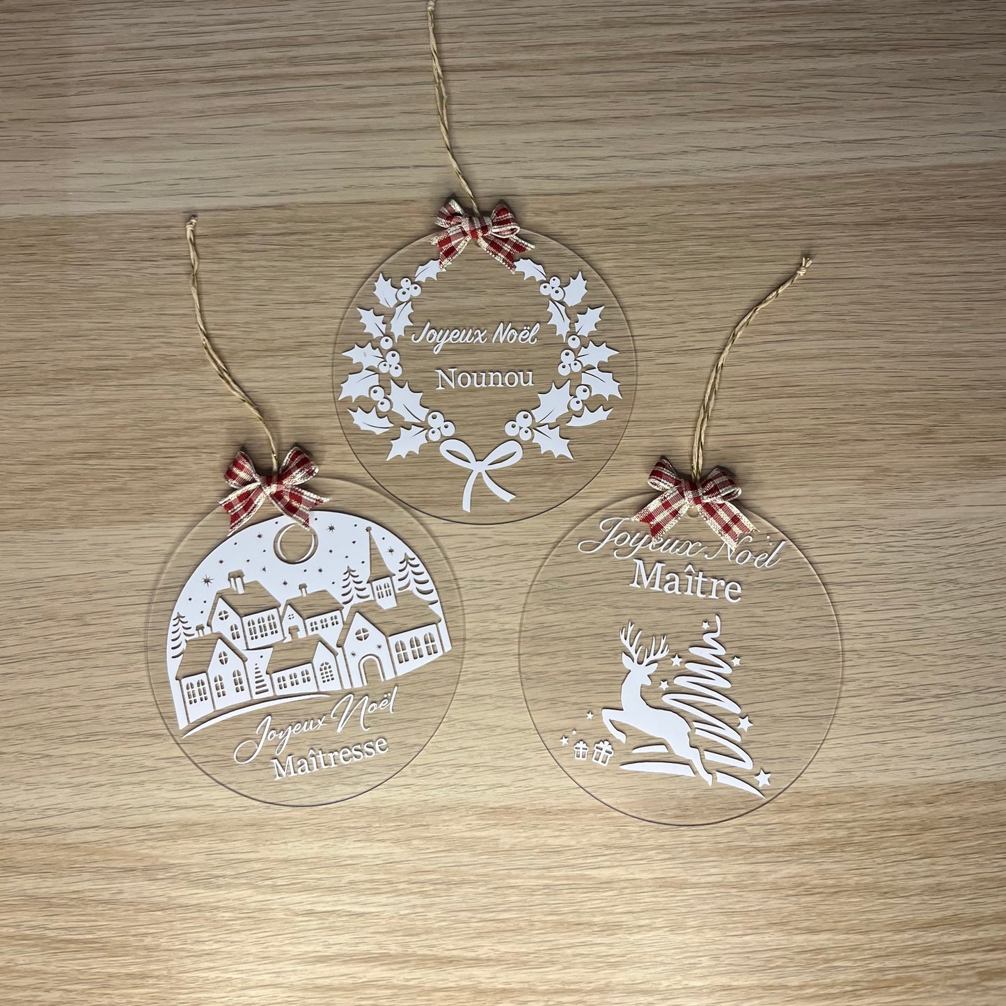 Boule décor de Noël