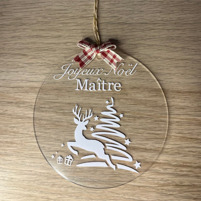 Boule décor de Noël