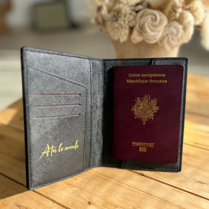 Protège passeport personnalisé